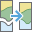 Symbol für das Werkzeug "Layer zusammenführen"