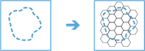 Diagramm des Workflows "Mosaike generieren"