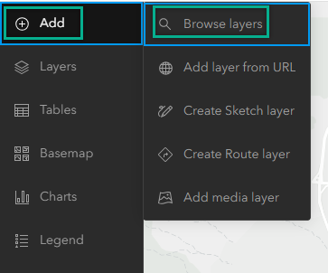 Layer durchsuchen