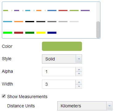 Line symbol editor