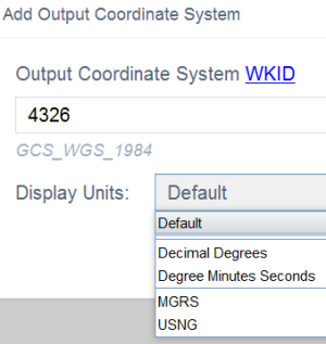 Add coordinate system