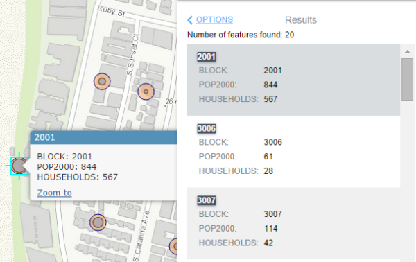 Query result