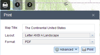 Print Widget Portal For Arcgis Arcgis Enterprise