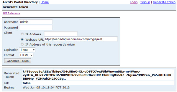 Access The Administrator Directory On A Federated Server Portal For Arcgis Documentation For Arcgis Enterprise