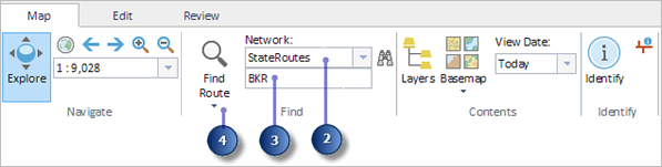 Find Route in Event Editor