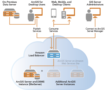 ArcGIS for Server and DBMS on the same AWS instance