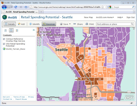 arcgis 10.3 what is a map template