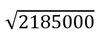 Deviazione standard di aree