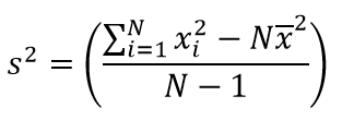 Equazione varianza