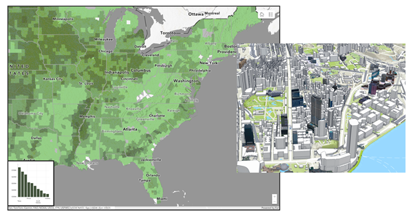 Esempio di mappa e scena