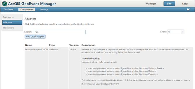 に追加されたアドオン アダプター に追加されたアドオン アダプター