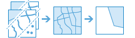 [既存フィーチャの検索] のワークフロー図