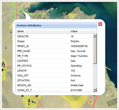 OpenLayers Web マップ アプリケーションで Ext.Grid のデータ ソースとして使用される GetFeatureInfo GeoJSON レスポンス