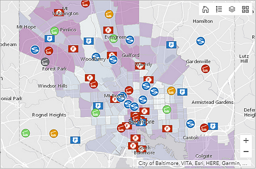 Element mapa