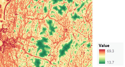 Mapa powierzchni kosztów