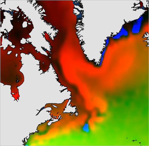 A tendência linear resulta em RGB A tendência linear resulta em RGB