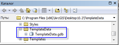 Папка TemplateData
