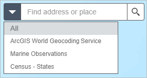 Список сервисов геокодирования и доступных для поиска слоев