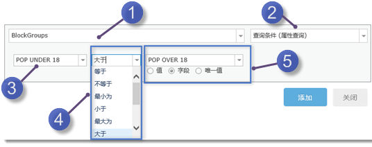 添加属性表达式示例