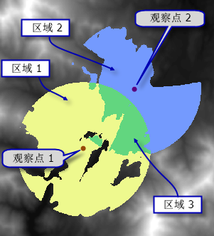 输入要素和输出可见性栅格